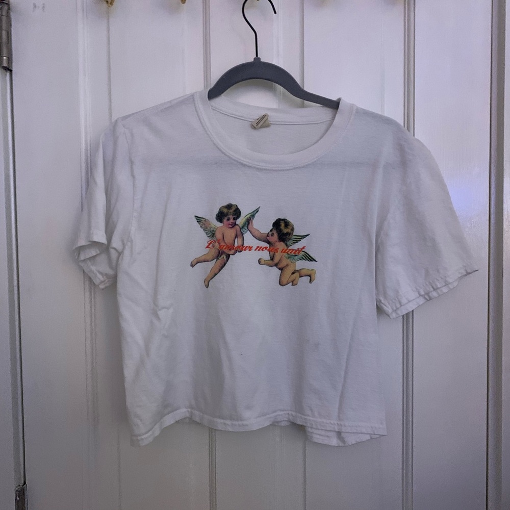 angel crop top